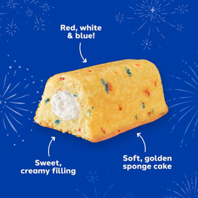 Hostess Red White Blue Twinkies Mp Fsh 8 Count - 10.86OZ - Image 2