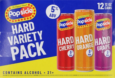 Popsicle Hard Variety 12pk 12oz In Cans - 12-12 FZ - Image 3