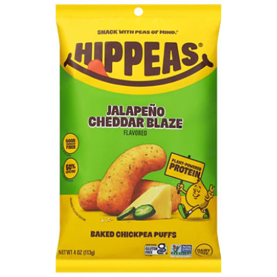 Hippeas Puffs Chickpea Jalapeno Cheddar - 4 OZ - Image 2