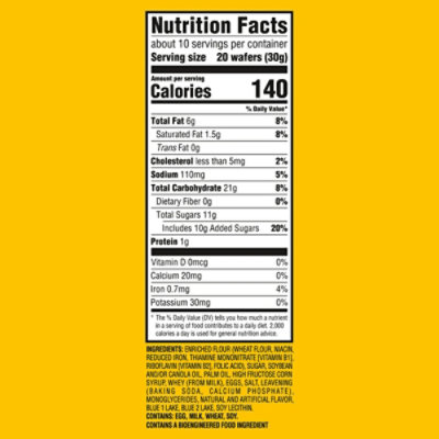 NILLA Wafers Grogu Nilla Nummies Mini Cookies - 11 Oz - Image 4