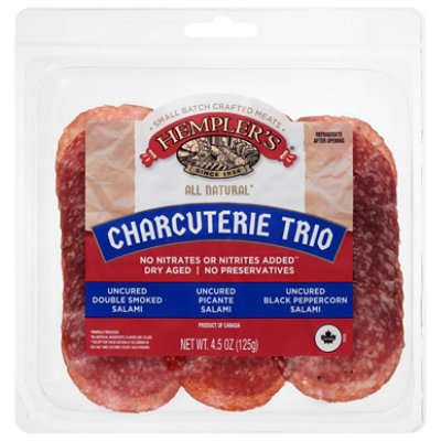Hempler's Charcuterie Salami Trio 4.5oz - 4.5 OZ