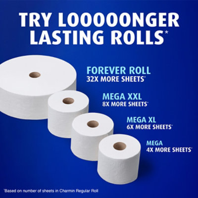 Charmin Ultra Soft Toilet Paper Mega Roll - 12 RL - Image 7