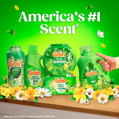 Gain Liquid Laundry Detergent He, Original Scent - 39 Fl. Oz. - 39 FZ - Image 7