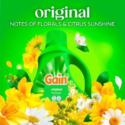 Gain Liquid Laundry Detergent He, Original Scent - 39 Fl. Oz. - 39 FZ - Image 3