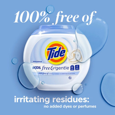Tide Pods Laundry Detergent, Free & Gentle - 14 Ct. - 14 CT - Image 5