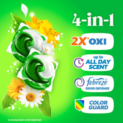 Gain Flings 3 In 1 Detergent, Original Scent - 15 Ct. - 15 CT - Image 2