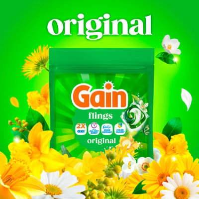 Gain Flings 3 In 1 Detergent, Original Scent - 15 Ct. - 15 CT - Image 5