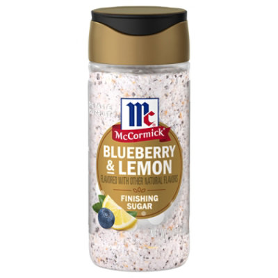 Mccormick Blueberry Lemon Finishing Sugar 3.43 Oz - 3.43 OZ - Image 1