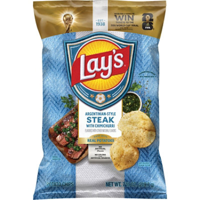Lay's XL Argentinian-Style Steak With Chimichurri Potato Chips - 7.75 Oz - Image 2