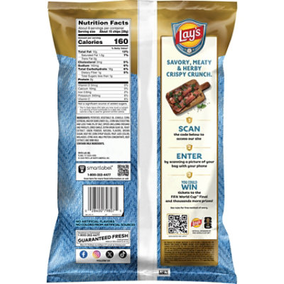 Lay's XL Argentinian-Style Steak With Chimichurri Potato Chips - 7.75 Oz - Image 5