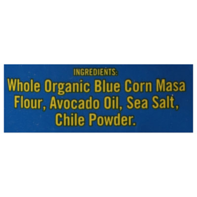 Vista Hermosa Tortilla Chips Blue Corn Sea Salt - 8 OZ - Image 4
