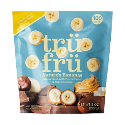 Tru Fru Banana Peanut Butter Milk Chocolate - 8 OZ - Image 1