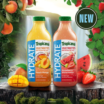 Tropicana Functional Hydrate Peach Mango Juice Drink - 46 Fl. Oz. - Image 6