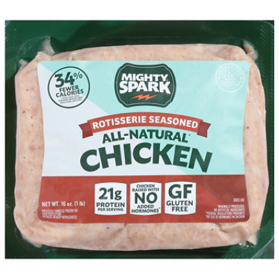 Mighty Spark Rotisserie Seasoned Ground Chicken - 16 OZ - Image 2
