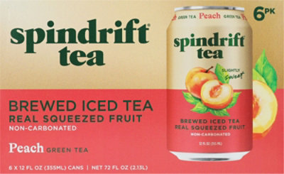 Spindrift Peach Green Tea 6-12 Fz - 6-12 FZ - Image 5