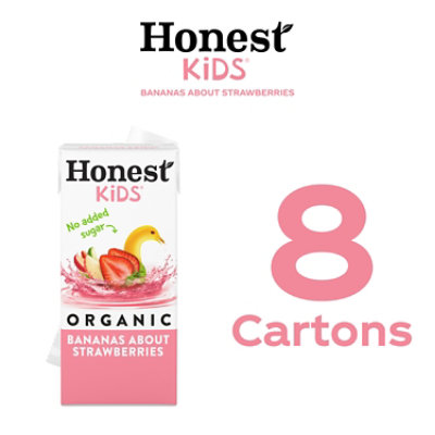 Honest Kids Juice Bananas About Strawberries 8pk - 48 FZ - Image 5