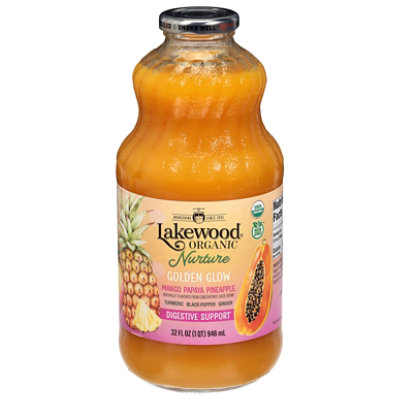 Nurture Juice Golden Glow Organic - 32 FZ - Image 2