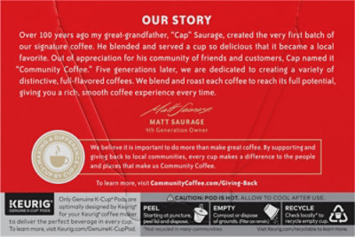 Community Coffee Breakfast Blend Single Serve - 10 CT - Image 4