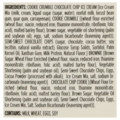 Nightingale Ice Cream Sandwich Brookie Dough - 10.5 OZ - Image 4