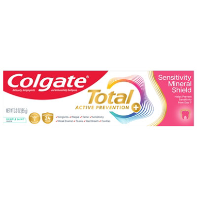 Colgate Total Toothpaste Rapid Sensitive Shield - 3 OZ - Image 2