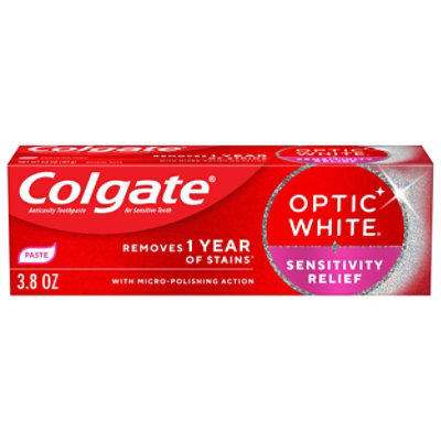 Colgate Optic White Tp Sensitivity Rlf - 3.8 OZ - Image 1