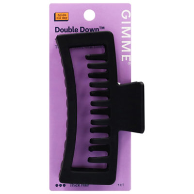Gme Claw Clip Xl Rect Blk 1ct - EA - Image 2
