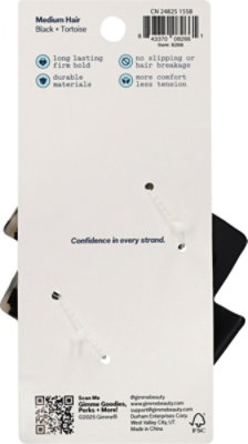 Gme Claw Clip Rec Md B/trt 2ct - 2 CT - Image 3