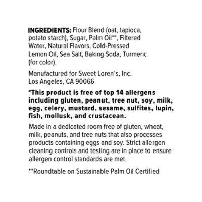 Sweet Lorens Lemon Cookie Dough 9.6 Oz - 9.6 OZ - Image 4