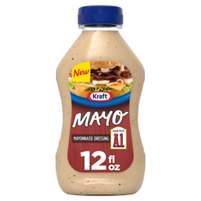 Kraft Mayonnaise Made With A.1. 12 Fl Oz Jar - 12 FZ - Image 1