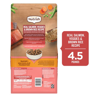 Rachel Ray Nutrish Dry Dog Salmon & Rice - 4.5 LB - Image 2
