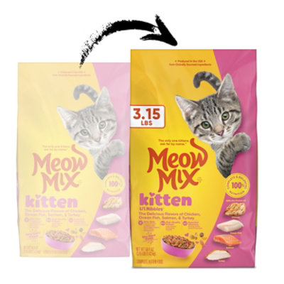 Meow Mix 3.15 Pound Lil Nibbles Kitten Each Each - 3.15 LB - Image 4