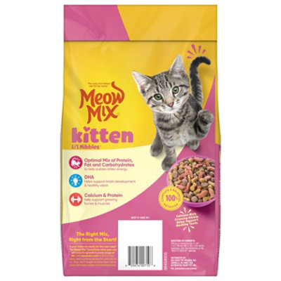 Meow Mix 3.15 Pound Lil Nibbles Kitten Each Each - 3.15 LB - Image 7