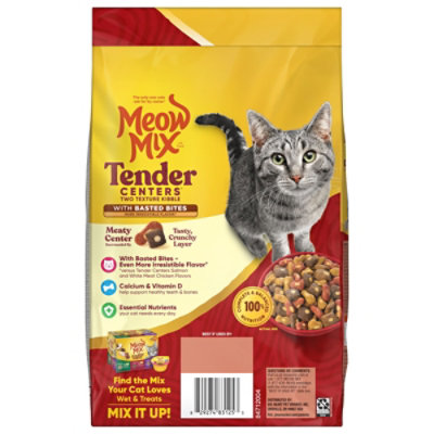 Meow Mix Tender Centers Beef And Salmon - 3 LB - Image 8