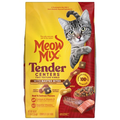 Meow Mix Tender Centers Beef And Salmon - 3 LB - Image 2