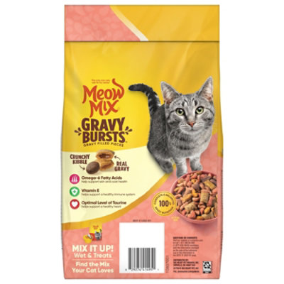Meow Mix 3 Pound Gravy Bursts Salmon Each - 3 LB - Image 8