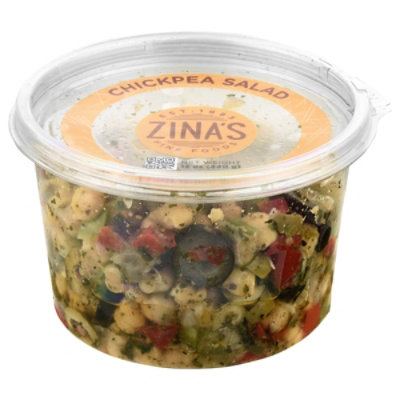 Zinas Chickpea Salad - 12 OZ - Image 2