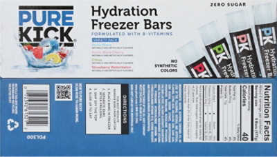 Pure Kick Hydration Sugar Free 20ct/1.25oz Freezer Bars - Variety Pack - 30 OZ - Image 5