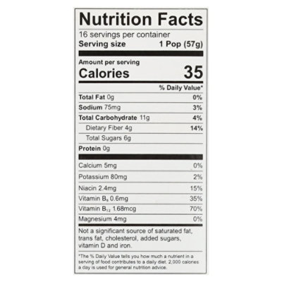 Jamba Smoothie Pops Variety Pack 16 Count/2.0oz Freezer Bars - 16 CT - Image 3
