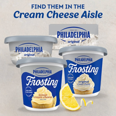 Philadelphia Lemon Cream Cheese Frosting, 16 Oz - 16 OZ - Image 4