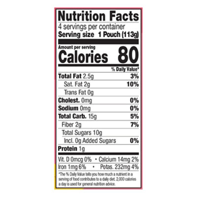 Once Upon A Farm Smoothie Straw Banana Sw - 16 OZ - Image 3