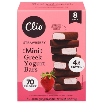 Clio Yogurt Bars Mini Strawbrry - 6.21 OZ - Image 3
