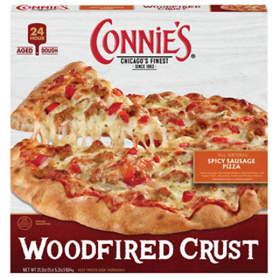 Connie's Woodfire Spicy Sausage - 21.3 OZ - Image 1