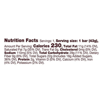 Hershey's Cookies N Creme Bar With Red White & Blue Wrapper Standard Bar - 1.55 OZ - Image 3