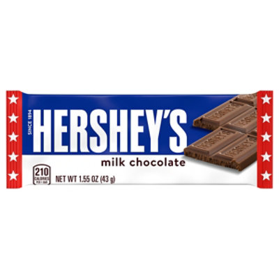 Hershey's Milk Chocolate Bar With Red White & Blue Wrapper Standard Bar - 1.55 OZ - Image 2