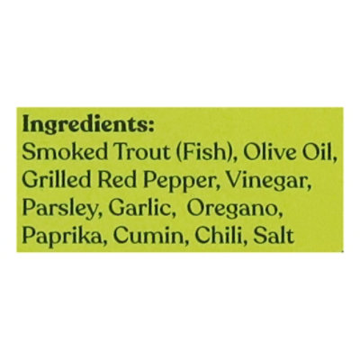 Fishwife Smoked Red Chimichurri Trout - 3.7 oz - Image 4