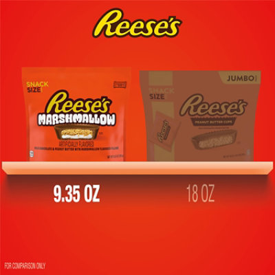 Reese's Milk Chocolate Marshmallow Peanut Butter Cups - 9.35 Oz - Image 5