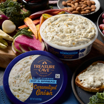 Treasure Cave Blue Cheese Carmelized Onion Dip - 8 OZ - Image 5