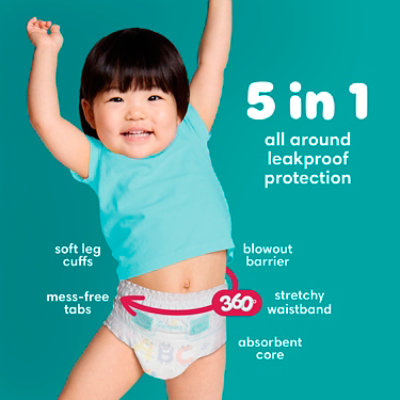 Pampers Cruisers Diapers 360 Enorm Sz 8 - 60 CT - Image 8