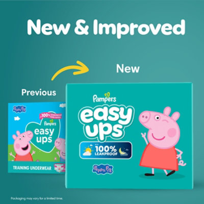 Pampers Easy Ups Diapers Base Version 2x/duo 7/giant Plus - 15 CT - Image 2