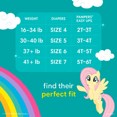 Pampers Easy Ups Diapers Base Version 2x/duo 7/giant Plus - 15 CT - Image 5